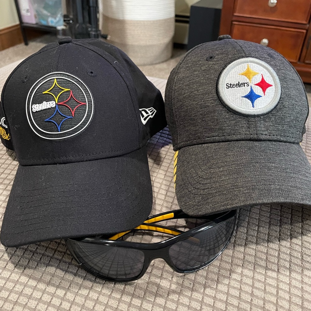 Steelers Logo Caps Set